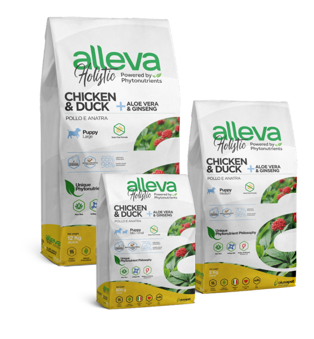 Alleva — упаковки из каталога производителя